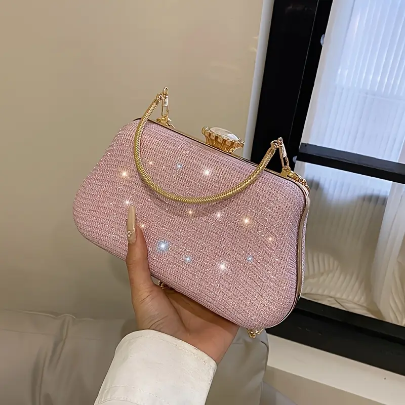 Clutch glitter dan mini bags