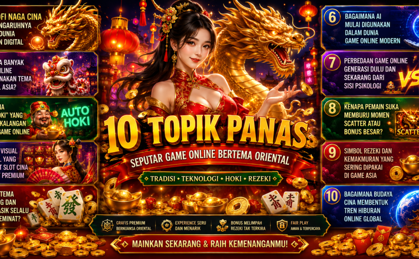 Regulasi Game Cina: Dampak dan Arah Baru Industri